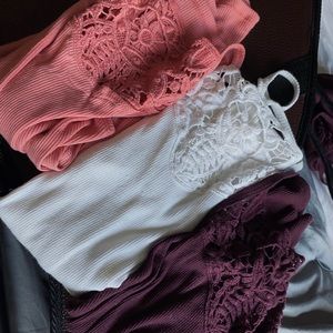 Aeropostale Long Tank Top Bundle